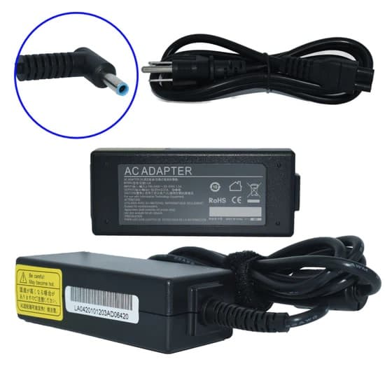 GENERICO Cargador / Adaptador para Laptop GENERICO AC-HPAZUL45W de 45W 19.5V 2.31A (4.5*3.0)