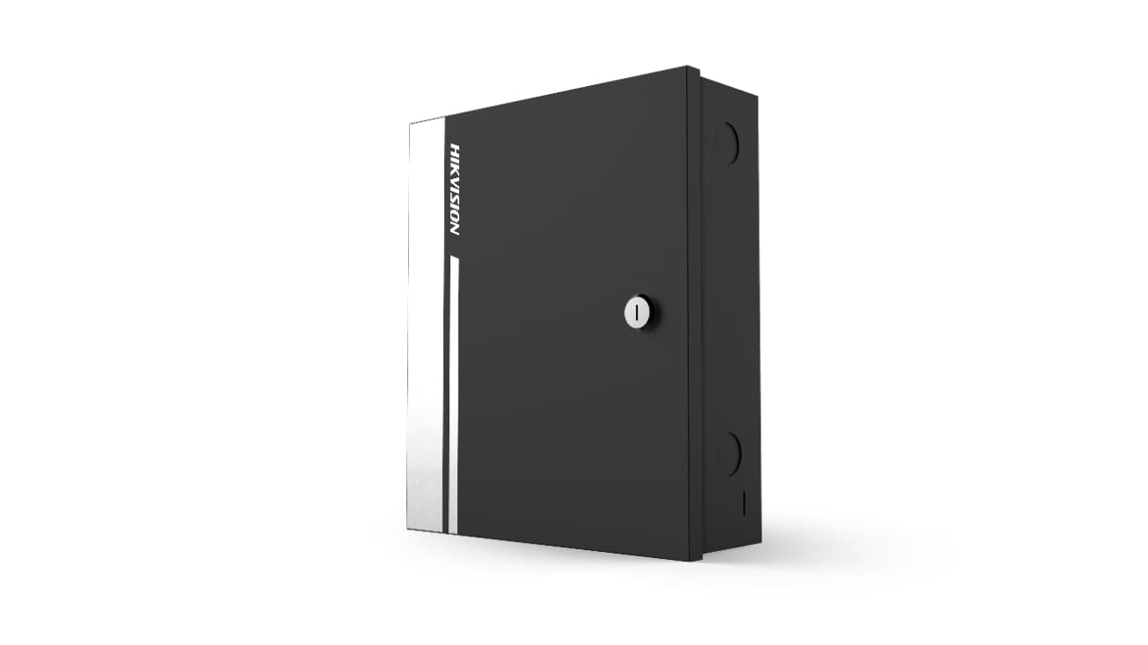 HIKVISION Hikvision DS-K2801, controlador de Acceso 1 Puerta y 2 Lectores, Administración Software FREE, 12Vcc/8A