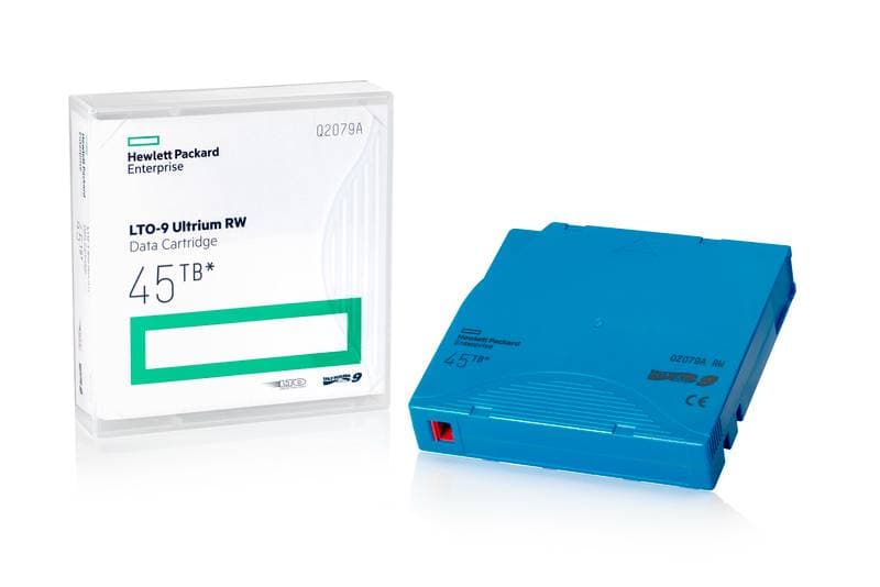 Hewlett Packard Enterprise HPE LTO-9 Ultrium 45TB RW Data Cartridge