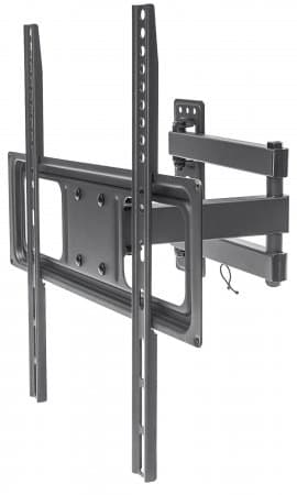 MANHATTAN 461320 Soporte para TV, de pared, articulado, pantallas curvas o planas de 32 pulgadas a 55 pulgadas de máximo 35 kg