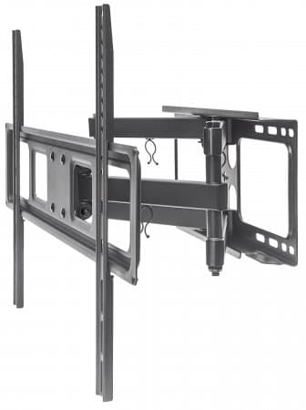 MANHATTAN 461351 Soporte Universal de Pared para TV, con Movimiento Completo, Básico Soporta una TV de pantalla plana o curva de 37 a 70