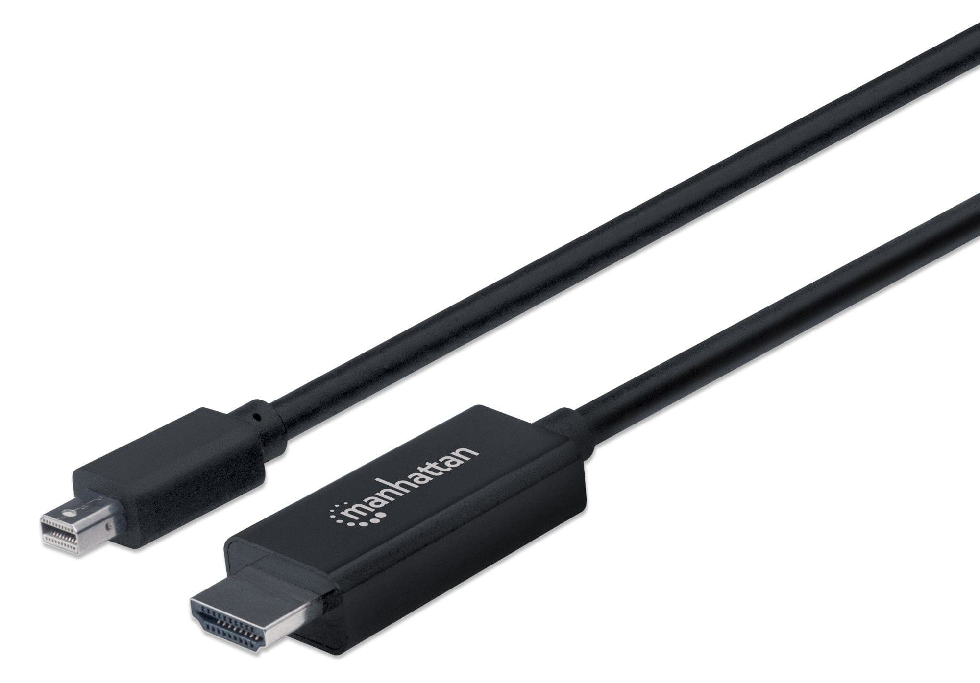 MANHATTAN 153232 Cable Mini Display Port Macho a HDMI Macho,1080p, longitud 1.8 m, color negro