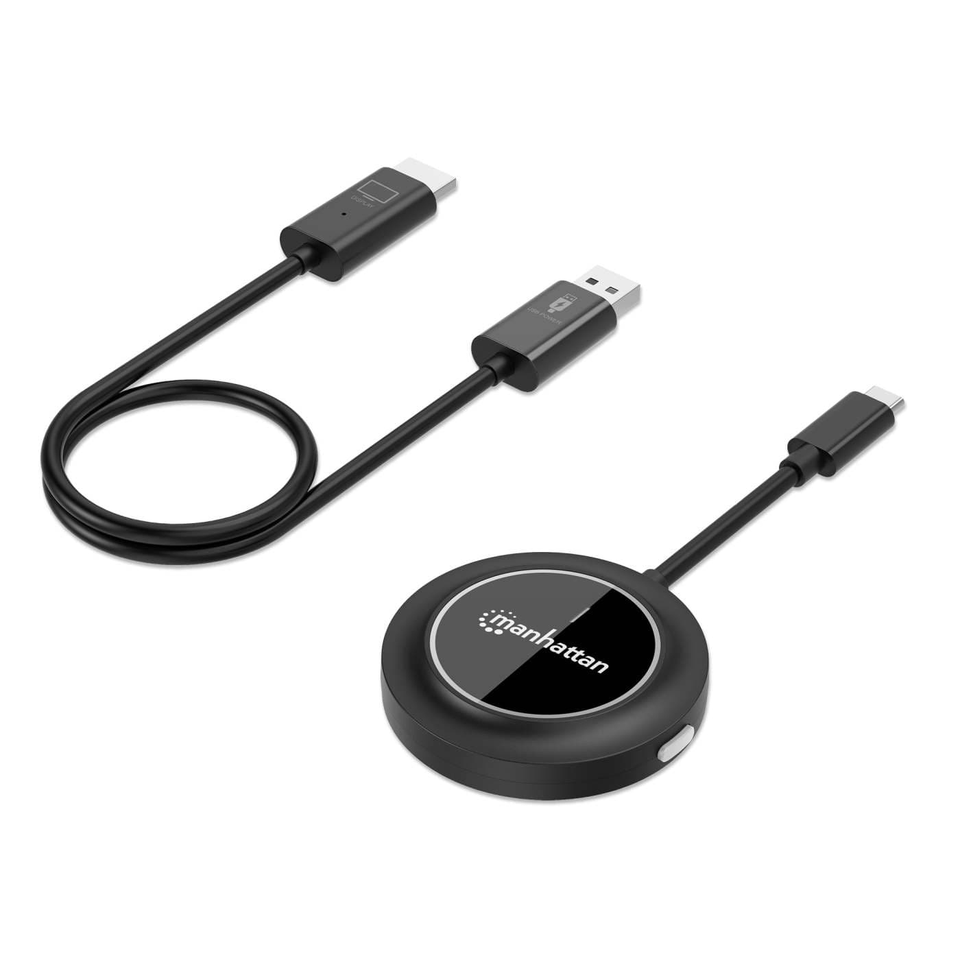 MANHATTAN Kit de presentación de pantalla HDMI inalámbrica 1080p (208420) Manhattan.