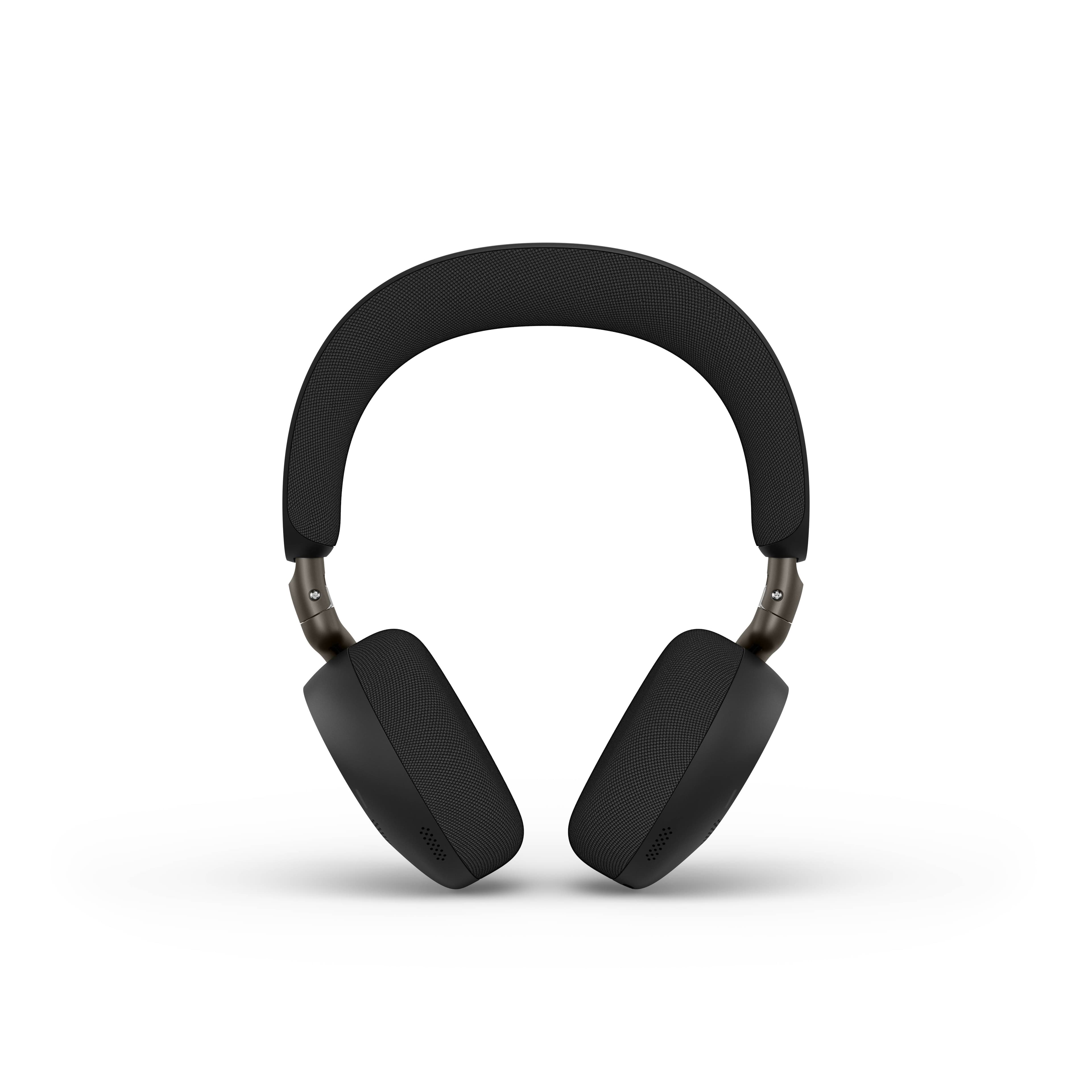 Jabra Audífonos inalámbricos con dongle USB-C Link 390, ANC avanzada adaptativa, carga inalámbrica, busylight 180° y certificación UC, color negro