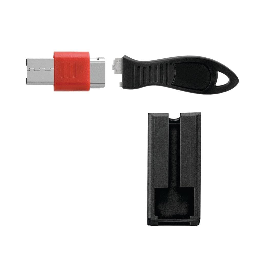 KENSINGTON Bloqueador de puertos USB con protector de cable cuadrado K67915WW KENSINGTON