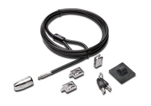 KENSINGTON Cable de Bloqueo Kensington para Computadora de Escritorio - 2.44m Cable - Negro - Acero al carbono K64424WW