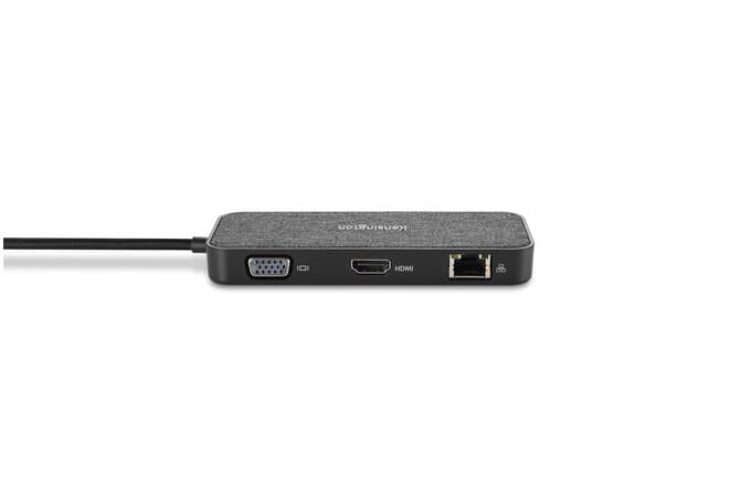 KENSINGTON Estación de Acoplamiento Portátil KENSINGTON SD1650P, USB C, Negro