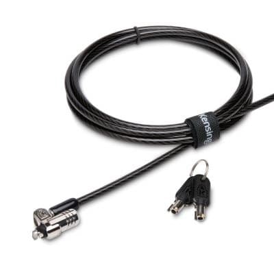 KENSINGTON Candado de Llave para Laptops Kensington K65020WW MicroSaver 2.0, 1.8 Metros, Negro