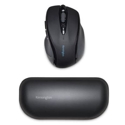 KENSINGTON ErgoSoft Reposamuñecas Kensington K52802WW para Ratón Estándar (Negro)