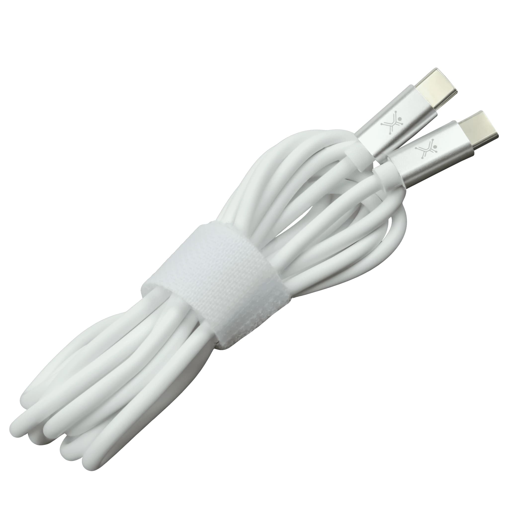 PERFECT CHOICE Cable USB C a C Macho PERFECT CHOICE PC-101710, USB C, 2 m, Blanco