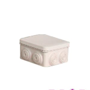ENSON Caja Plástica 100X100X50 Sello de Goma IP55 ENSON ENS-PCB1010, Beige