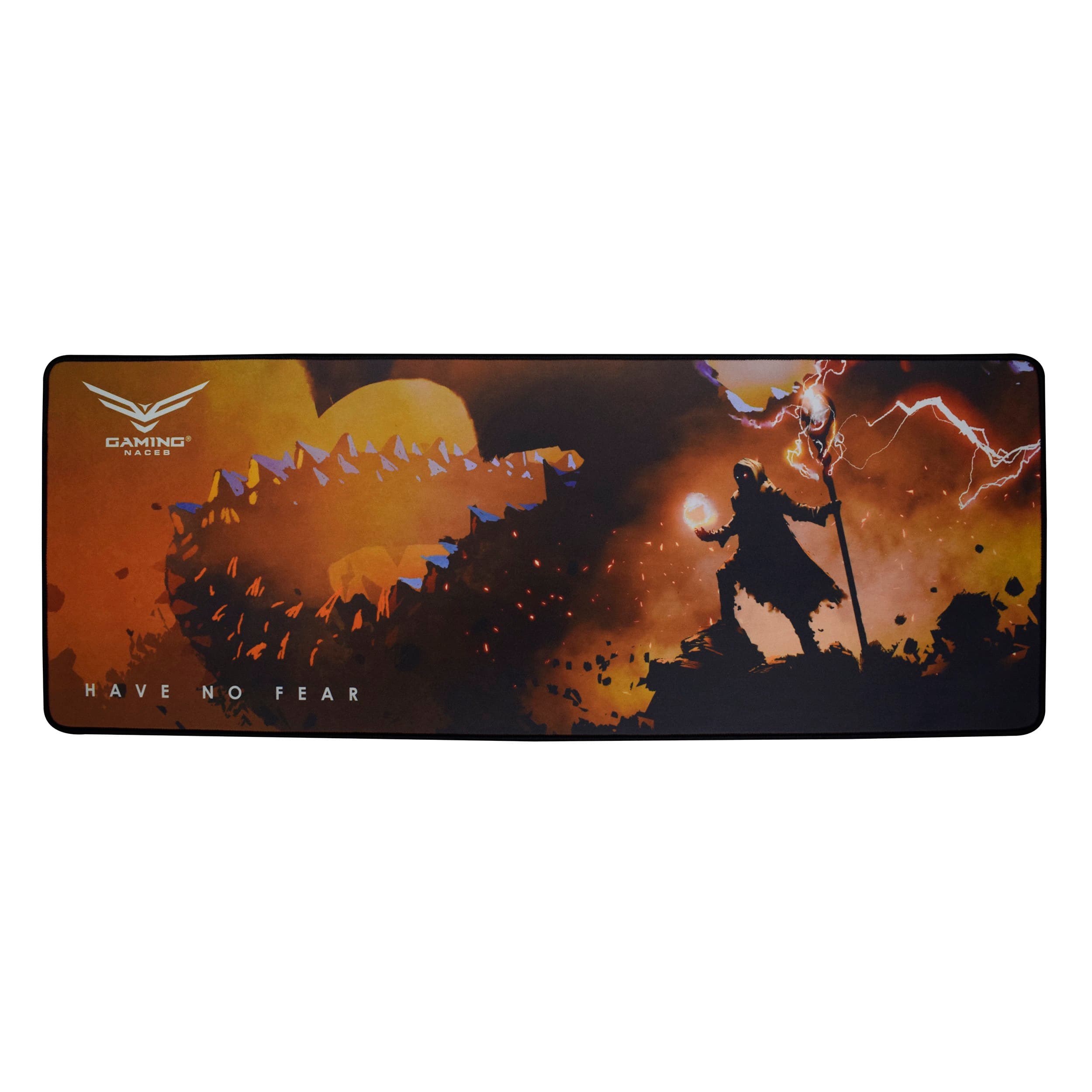 Naceb Technology Mousepad Gaming Naceb The Wizard Naceb Technology NA-0957, Cuacho/microfibra/multispandex seda