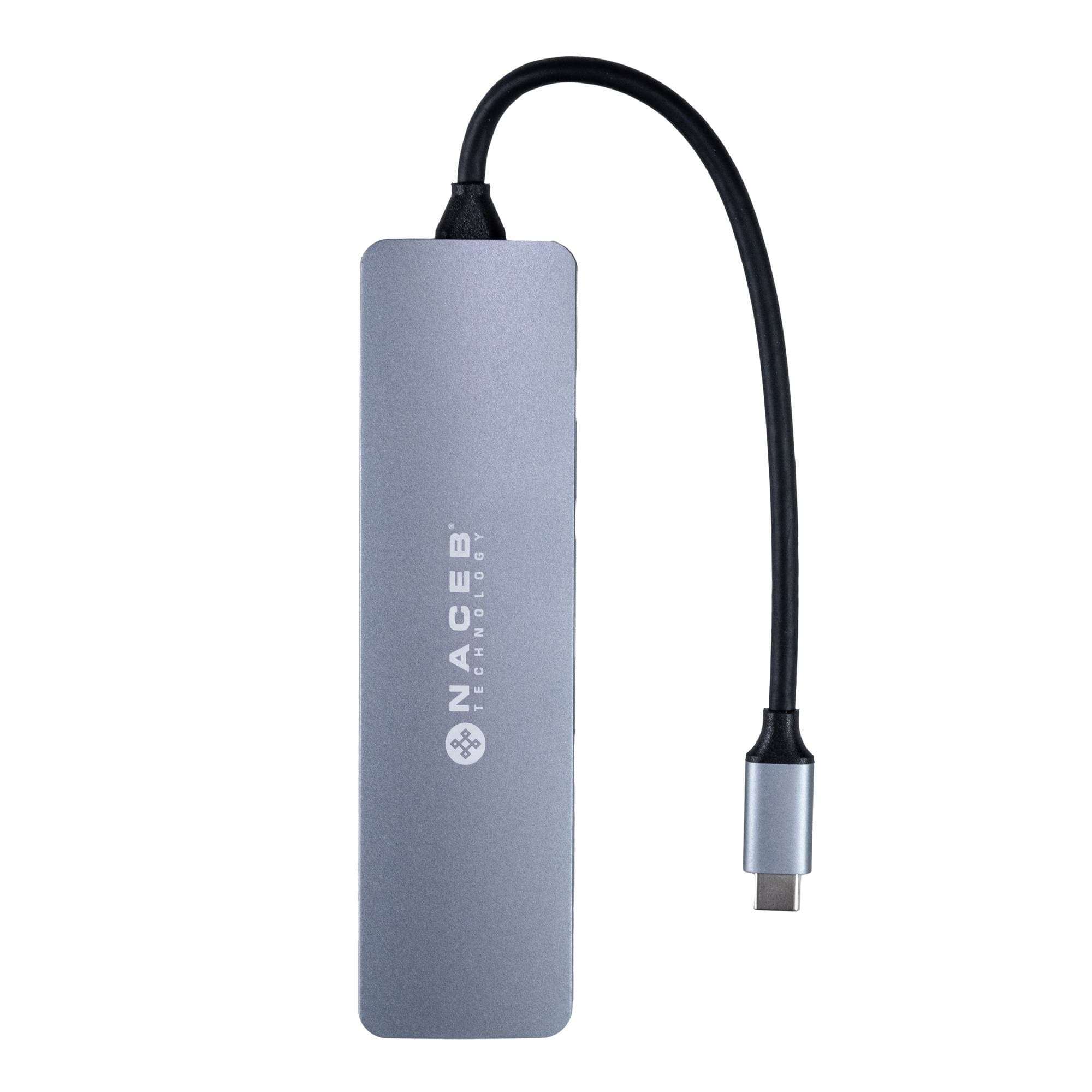 Naceb Technology Adaptador Hub Tipo C Naceb 7 EN 1 NA-0127nnnn
