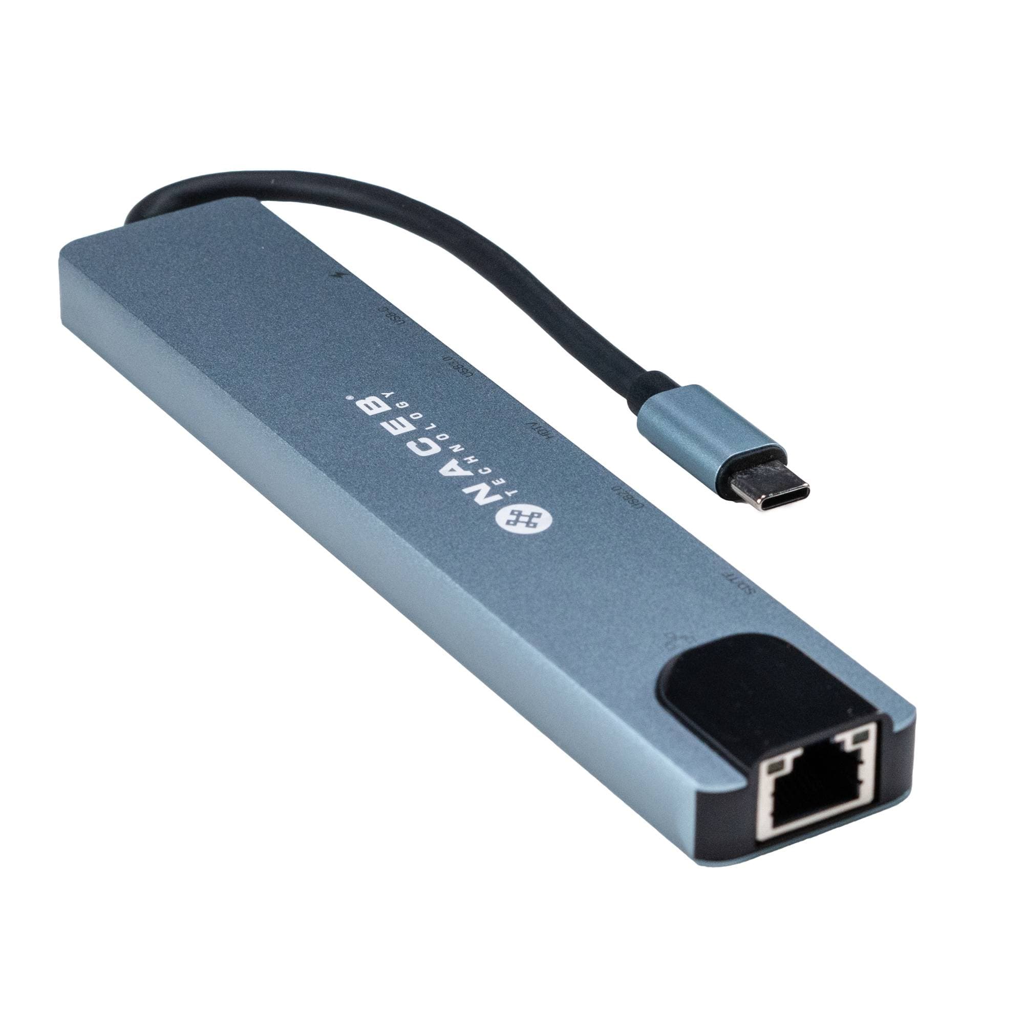 Naceb Technology Adaptador Hub Tipo C Naceb 8 EN 1 NA-0128