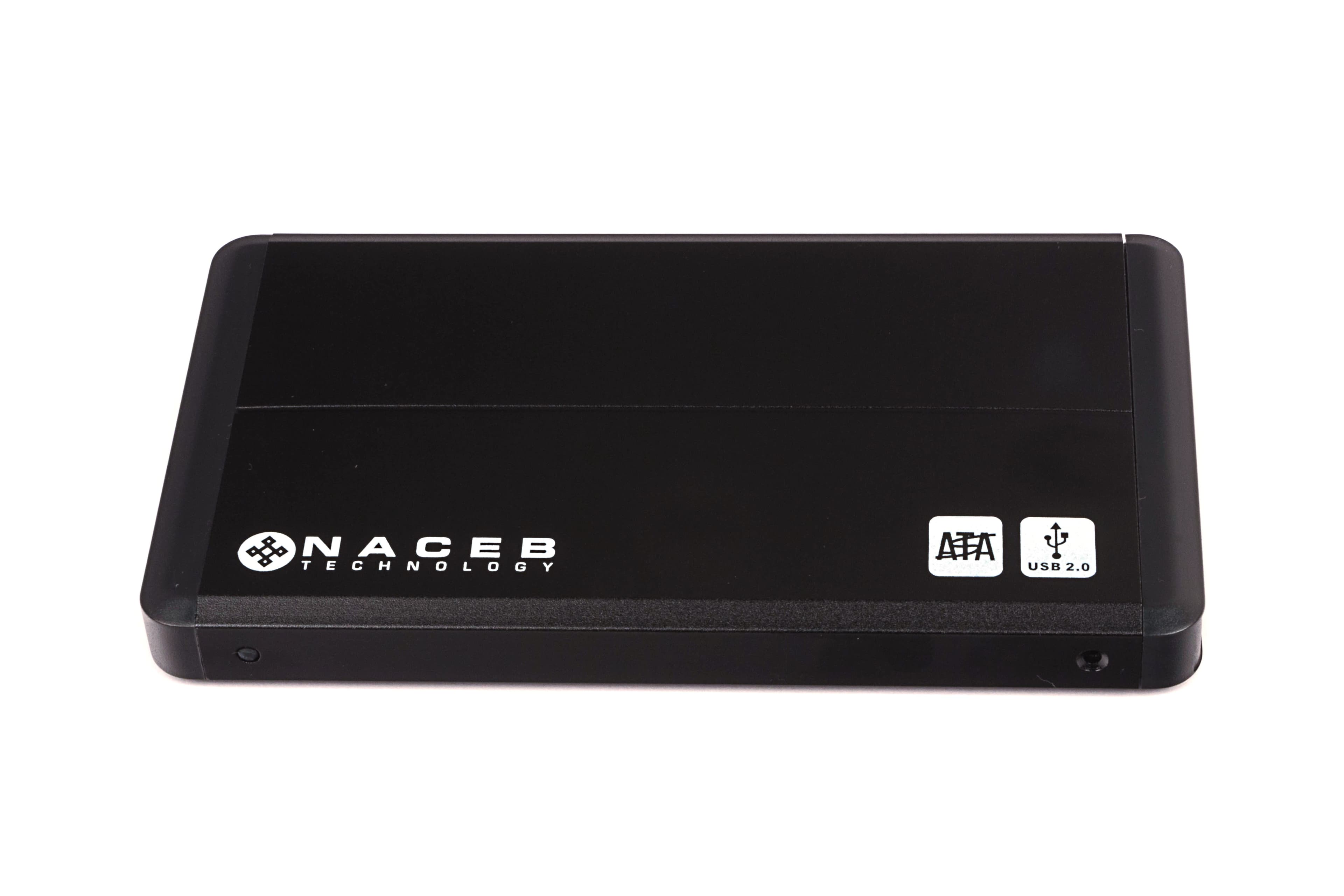 Naceb Technology Gabinete para Disco Duro Naceb Technology NA-280, 1 TB, USB 2.0, 2.5 pulgadas, Negro