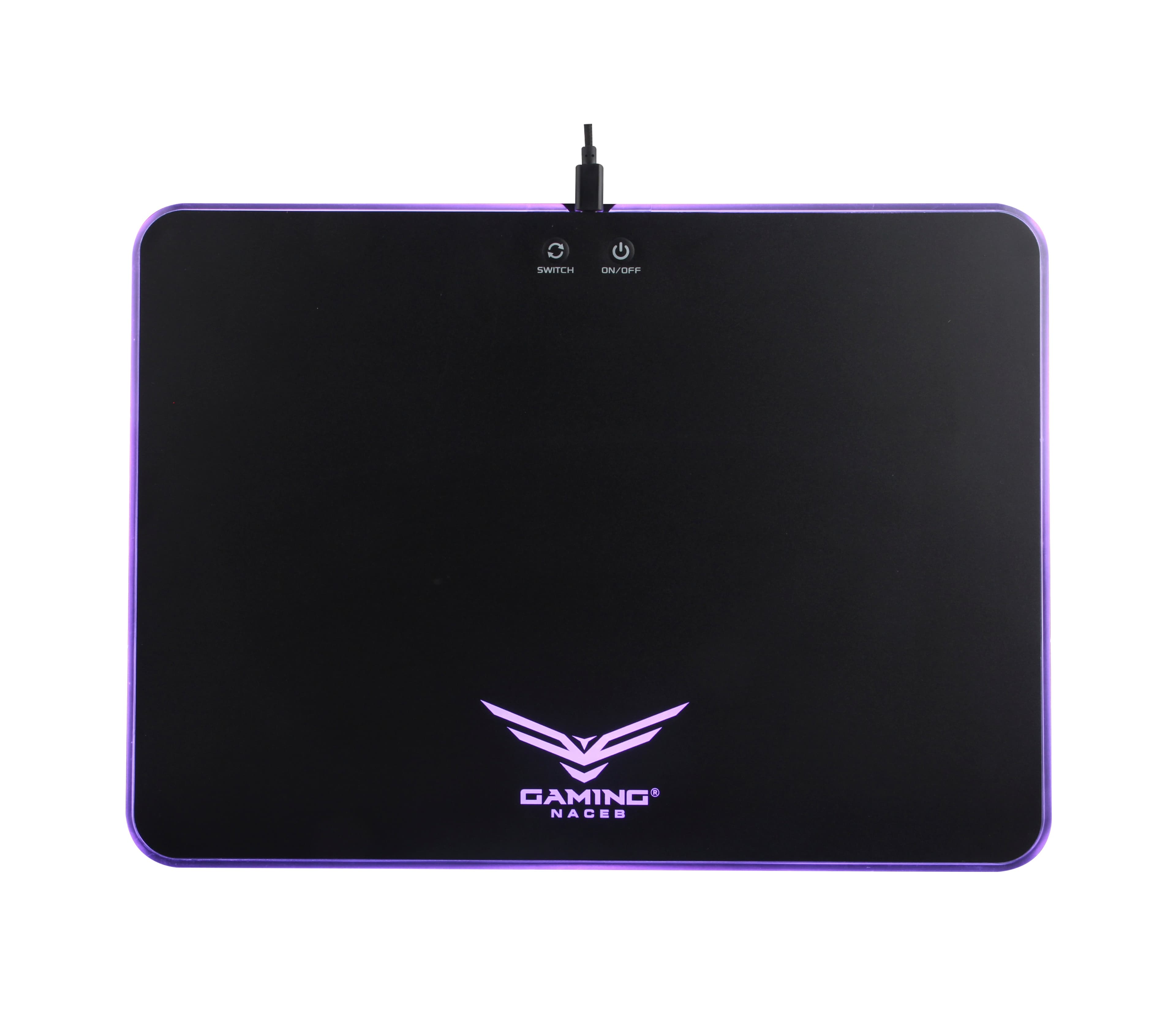 Naceb Gaming Mouse Pad Gaming Naceb Technology NA-0927, Negro, PVC