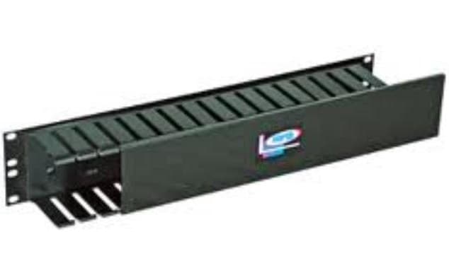 NORTH SYSTEM Organizador horizontal NORTH SYSTEM, Acero al carbón, Negro, 0,93 kg, 7,62cm