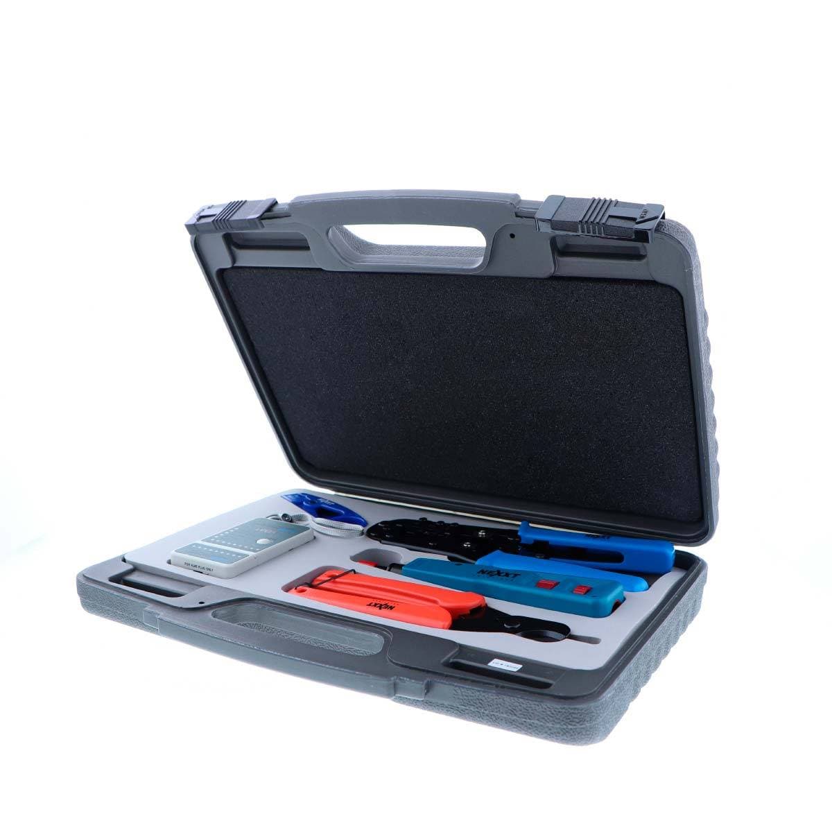 NEXXT Kit Básico de Herramientas para Redes, para cortar, pelar, verificar la configuración de la red PTKCKKBSDKT01