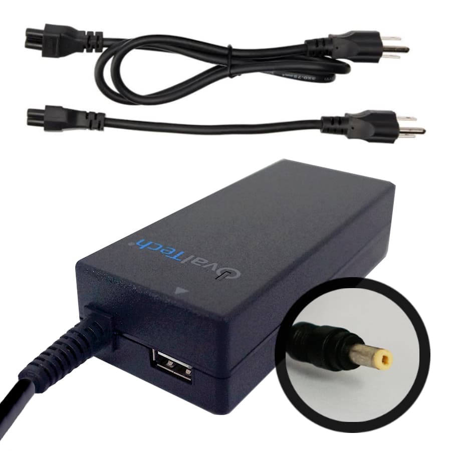 OVALTECH Cargador / Adaptador para Laptop OVALTECH OTAC-E50 de 65W 18.5V-3.5A (4.8*1.7)