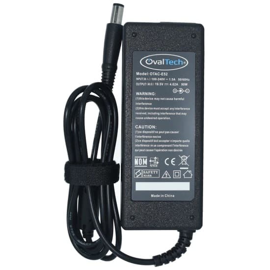 OVALTECH Cargador / Adaptador para Laptop OTAC-E52 OVALTECH de 90W 19.5V 4.62A (7.4*5.0) Pin Central