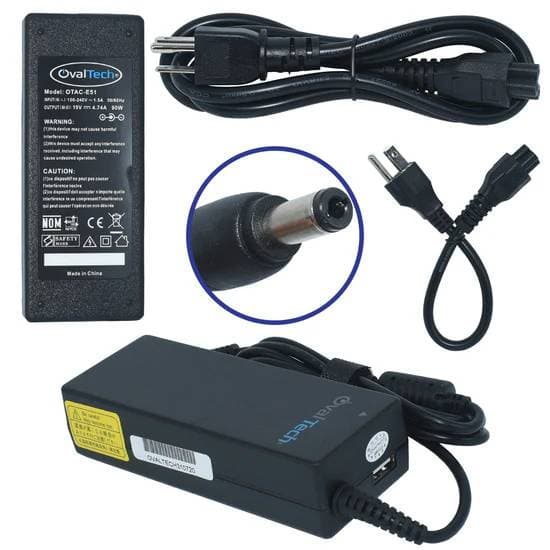 OVALTECH Cargador / Adaptador para Laptop OVALTECH OTAC-E51 de 90W 19V-4.74A (5.5*2.5)