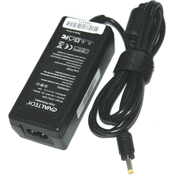 OVALTECH Cargador / Adaptador para Laptop OVALTECH OTAC-E64 de 40W 19V-2.1A (4.0*1.7)