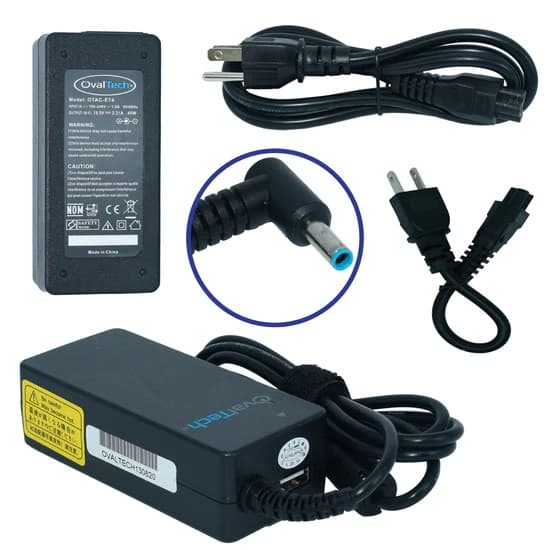 OVALTECH Cargador / Adaptador para Laptop OTAC-E74 OVALTECH de 45W 19.5V 2.31A (4.5*3.0)