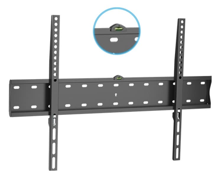 OVALTECH Soporte de Pared Fijo OVALTECH OVTV-F3270P para TV de 32 pulgadas a 70 pulgadas (Resistencia 40kgs)