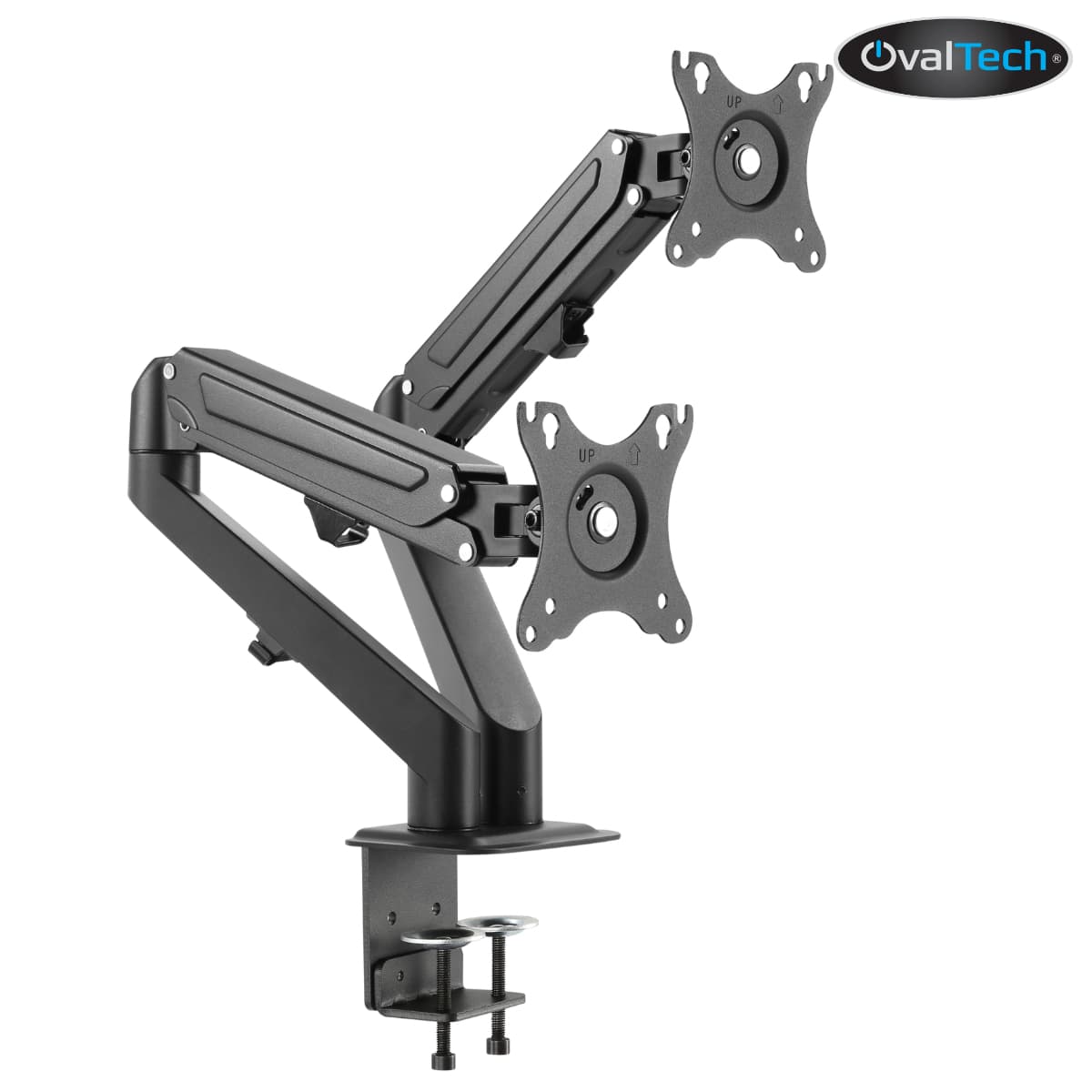 OVALTECH Soporte para Monitor OVM-D1727 OVALTECH para LCD de 17 a 27 pulgadas (Resistencia 6.5kgs)