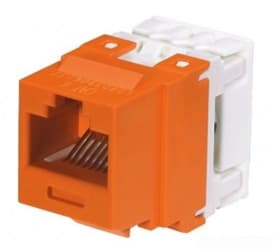 PANDUIT Jack PANDUIT CJ688TGOR, RJ-45, Naranja