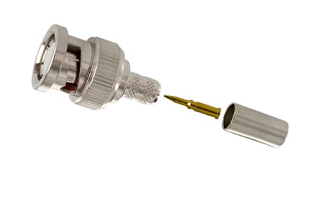 PROVISION-ISR Conector BNC macho para cable coaxial RG59