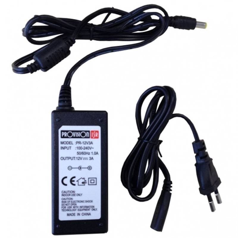 PROVISION-ISR Fuente de poder individual, 12V/3A