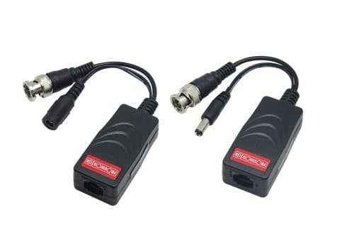 PROVISION-ISR Video Balum Video + Energía, soporta cámaras AHD hasta 8 MP (hasta 200 metros), compatible con CVI, TVI y CVBS (hasta 150 metros)