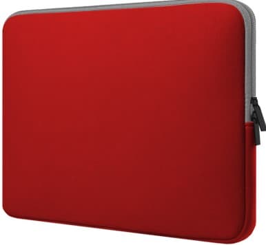 BROBOTIX Funda Básica, 15.6 Pulgadas, p/Laptop, Neopreno, Rojo, BROBOTIX 256349-5