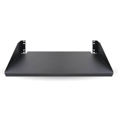 BROBOTIX Charola para Rack 2U X 28 CMS Empatable BROBOTIX 830731, Negro, Acero, 20 kg, 2U