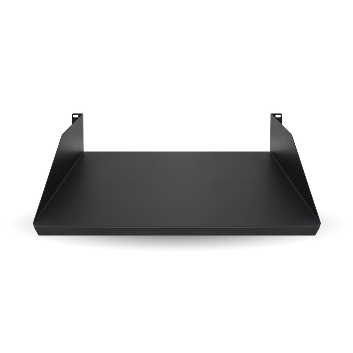 BROBOTIX Charola Lisa para Rack 2U X 35 cms BROBOTIX 830733, Negro, Acero, 20 kg, 2U
