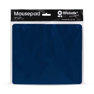 BROBOTIX Mouse Pad Ultra Delgado Azul Marino con Bolsa BROBOTIX 695157