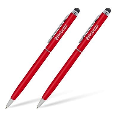 BROBOTIX Pluma Stylus Tablet Duopk RJ BROBOTIX 6000427 , Roja