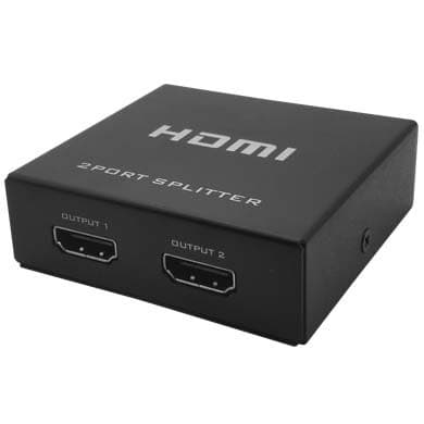 BROBOTIX Video Splitter HDMI 2K, 4K. 2 DISPOSITIVOS A 1 PC (497899), Brobotix