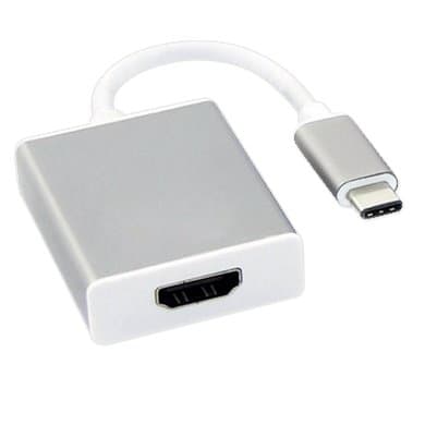 BROBOTIX Convertidor USB Tipo C a HDMI BROBOTIX 569441, Blanco