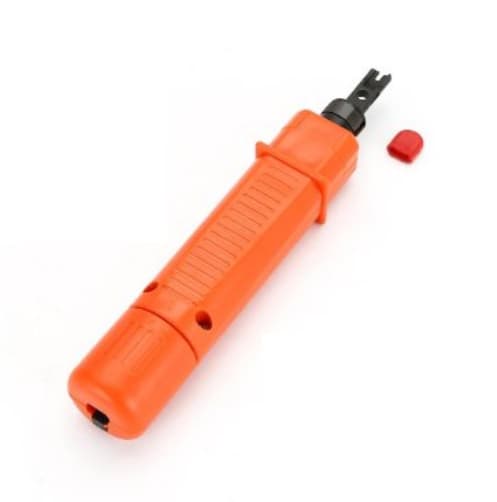 BROBOTIX Pinza para Ponchar Panel de Parcheo BROBOTIX 497813, Naranja