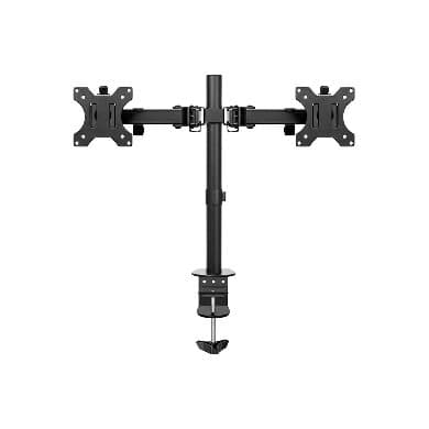 BROBOTIX Soporte para Monitor LCD, de 2 Brazos, de 13 a 32 Pulgadas, P/Montaje Escritorio, Resistencia 8 KG C/U, BROBOTIX 963210