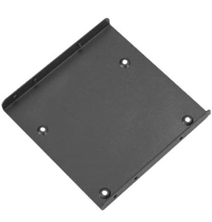 BROBOTIX RIEL DE MONTAJE PARA DISCO DURO HDD Y/O SSD, DE 2.5 PULGADAS A 3.5 PULGADAS, C/TORNILLOS DE SUJECCIÓN A DISCO Y GABINETE CPU, 6005804 BROBOTIX