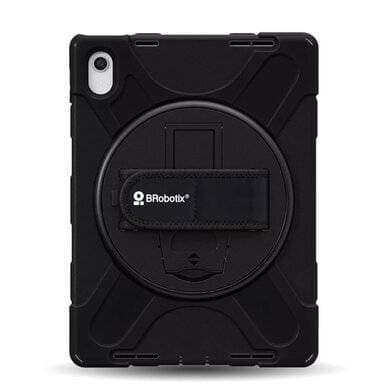 BROBOTIX FUNDA PROTECTOR C/CORREA, USO RUDO, GIRO 360º , P/IPAD 11 Pulgadas, 11VA GENERACIÓN, A16, 2025, C/MICA, BROBOTIX 406016 RBT