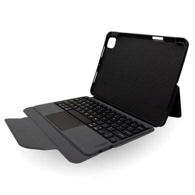 BROBOTIX FUNDA CON TECLADO MAGNÉTICO, TECLADO BLUETOOTH Y PANEL TÁCTIL PARA IPAD PRO 11 (M4), 2024, BATERÍA RECARGABLE, 11 PULGADAS, 6007839 BROBOTIX