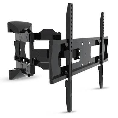 BROBOTIX SOPORTE PARA TV, DE PARED ARTICULADO DE 30 A 85 PULGADAS, DOBLE BRAZO, DE ACERO, RESISTENCIA 70KG, NEGRO, 6007808 BROBOTIX