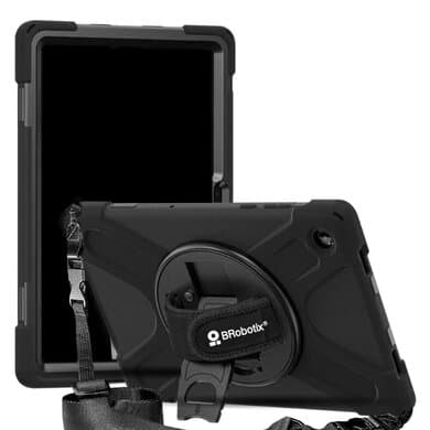 BROBOTIX FUNDA PROTECTOR C/CORREA, USO RUDO, GIRO 360º , P/SAMSUNG GALAXY A11+, 11.0 PULGADAS, C/MICA, X230, BROBOTIX, 406931