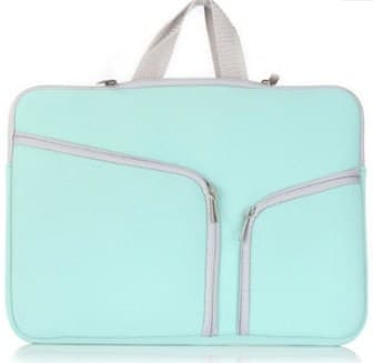 BROBOTIX Funda, 15.4 Pulgadas, p/Laptop, Neopreno, Menta, BROBOTIX 457896M