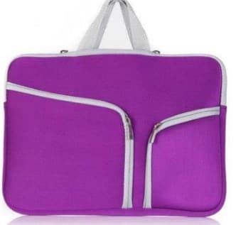 BROBOTIX Funda, 15.4 Pulgadas, p/Laptop, Neopreno, Morado, BROBOTIX 457896P