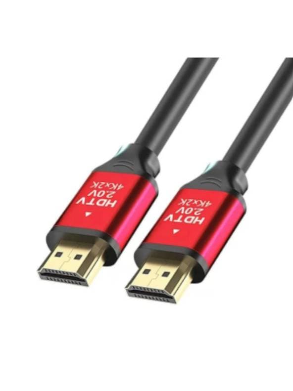 SAXXON SAXXON HDMI-10 - Cable HDMI de 1 metro de alta velocidad Versión 2.0 Resolución 4K Canal de retorno de audio ARC Video 3D /Blindado / Chapado en oro